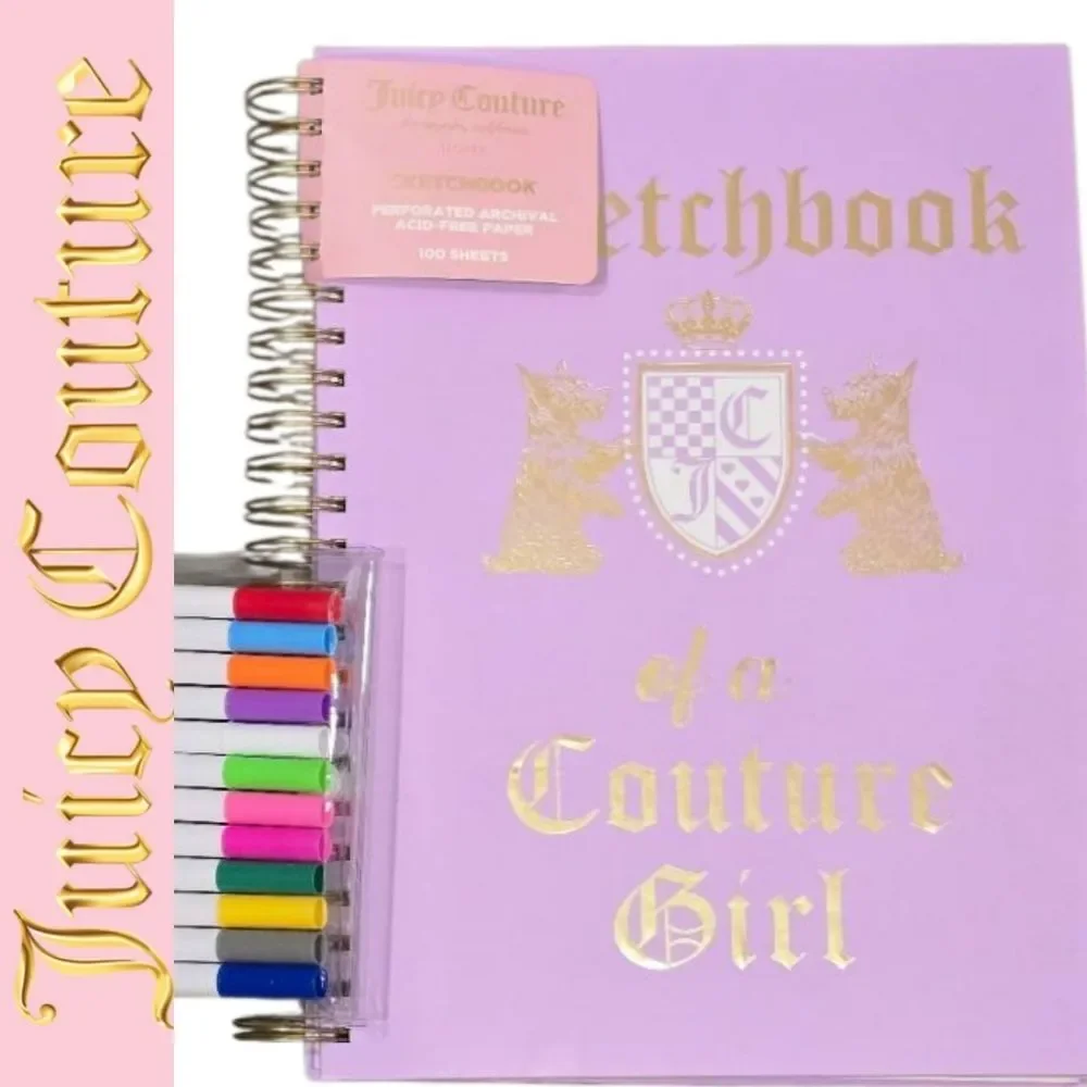 Juicy Couture Home‎ Sketchbook Of A Couture Girl Sketchbook